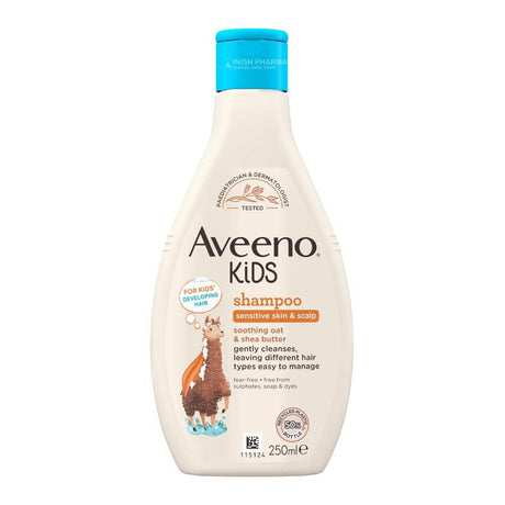 Aveeno Kids Shampoo 250ml – gently cleanses and nourishes all hair types