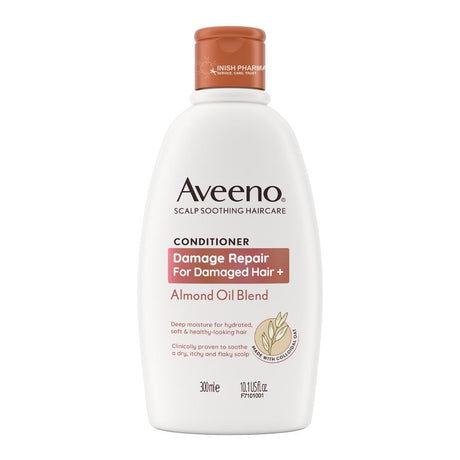 Aveeno Frizz-Calming Almond Oil Conditioner 300ml – tames frizz for smooth, defined hair