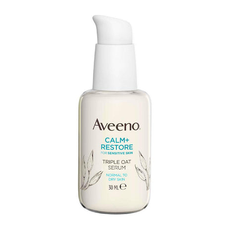 Aveeno Calm & Restore Face Serum 30ml – concentrated actives for radiant skin