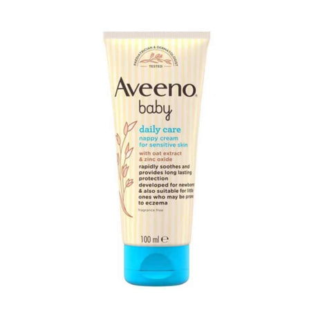 Aveeno Baby Daily Care Nappy Cream 100ml – a gentle, skin-safe essential for baby care