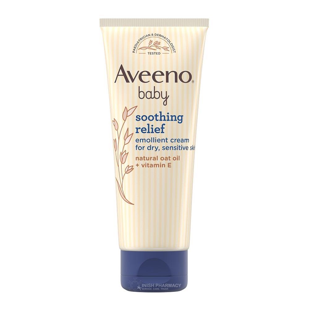 Aveeno Baby Soothing Relief Emollient Cream 150ml – a gentle, skin-safe essential for baby care