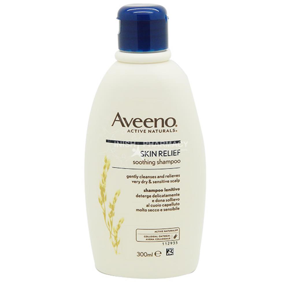 Aveeno Skin Relief Soothing Shampoo 300ml – gently cleanses and nourishes all hair types