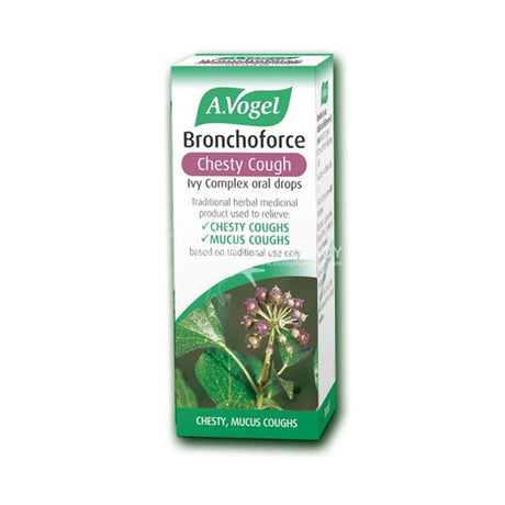 A. Vogel Bronchoforce Chesty Cough Ivy Complex Oral Drops 50ml – soothes and relieves persistent coughs