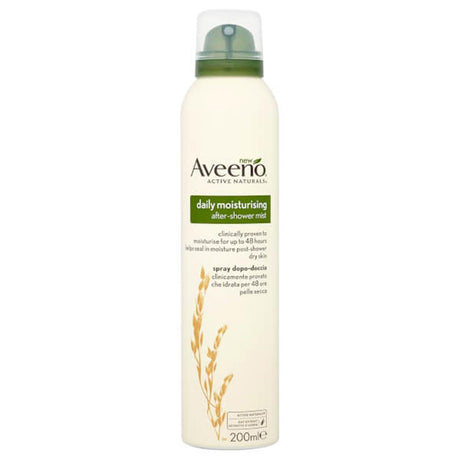 Aveeno Daily Moisturising After-Shower Mist 200ml – moisturises and protects skin daily