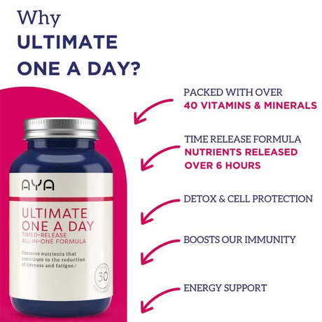 AYA Ultimate One A Day Tablets 30 Pack