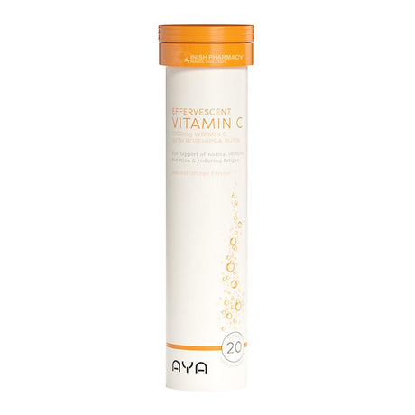 AYA Vitamin C 1000mg Effervescent Tablets 20 Pack – vitamin C to support a healthy immune system