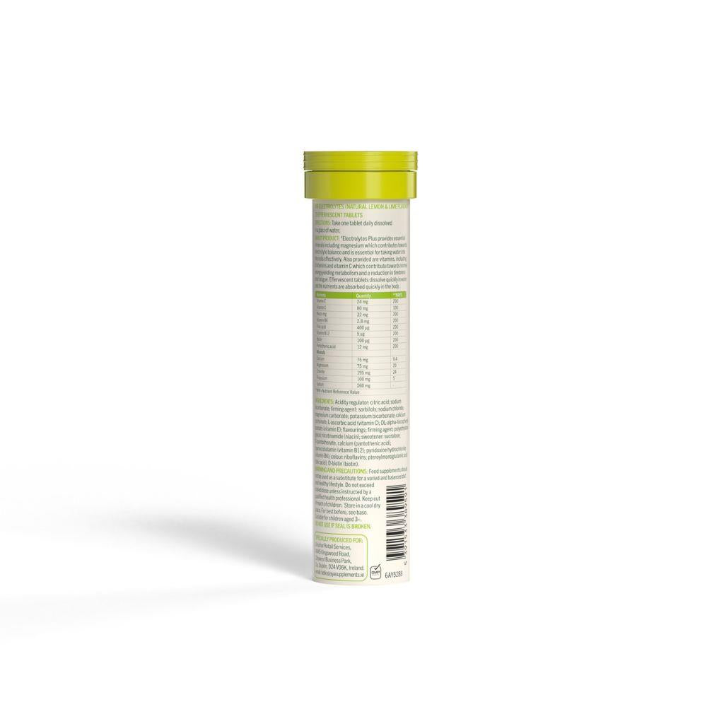 Aya Electrolytes Plus Lemon & Lime Flavour 20 Tablets