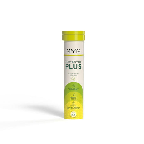 Aya Electrolytes Plus Lemon & Lime Flavour 20 Tablets – to support everyday health and wellbeing