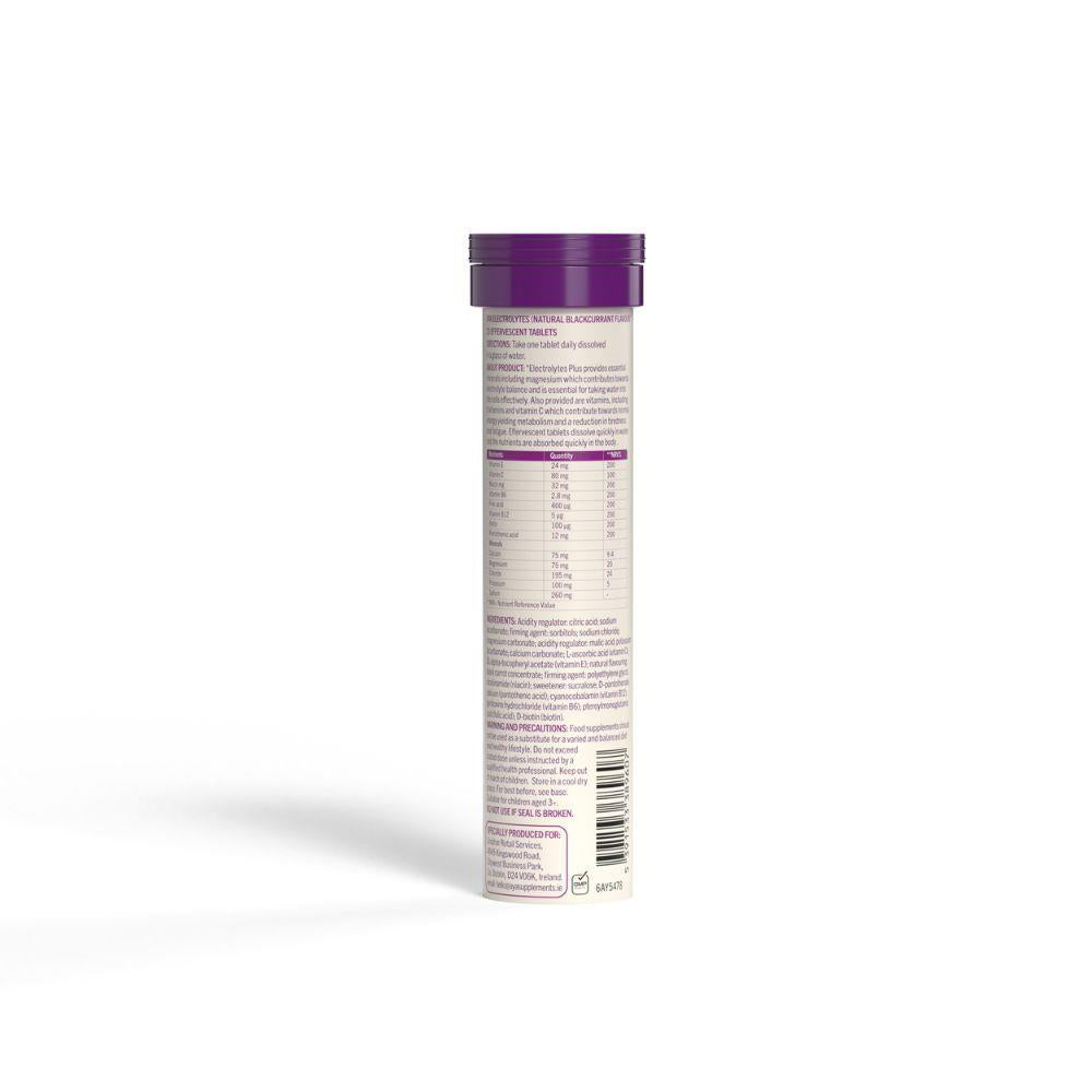 Aya Electrolytes Plus Blackcurrant Flavour 20 Tablets