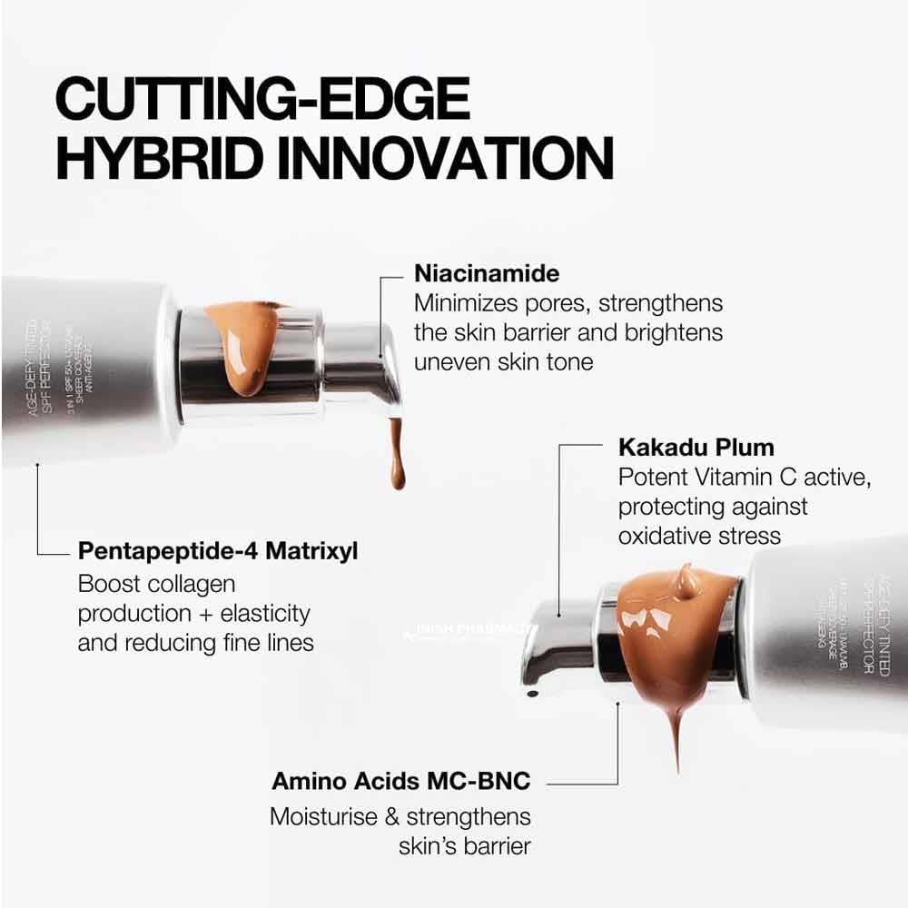 Azio Beauty Age-Defy Tinted SPF50 Perfector Light 35ml