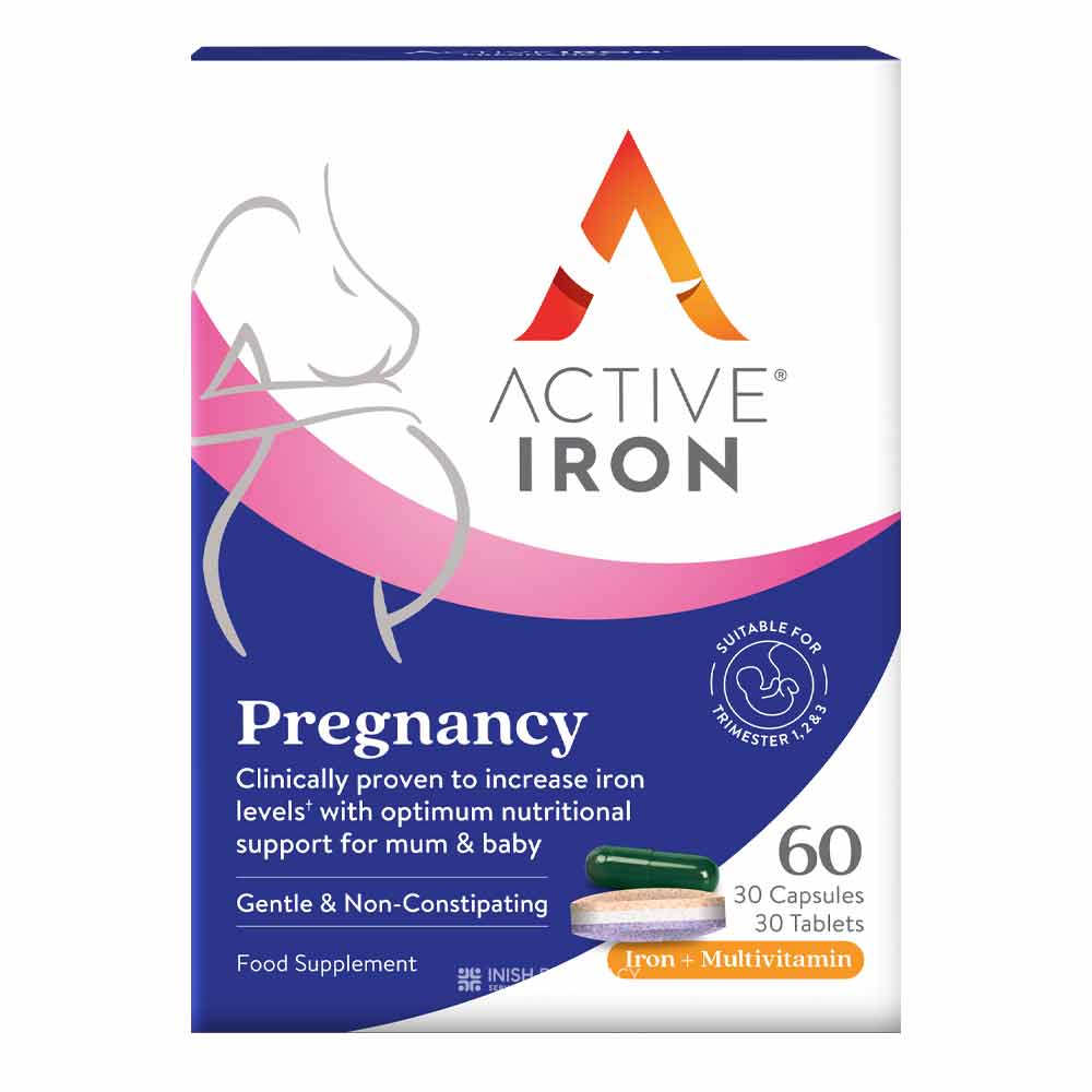 Active Iron for Pregnancy 60 Pack – iron to support healthy red blood cell formation