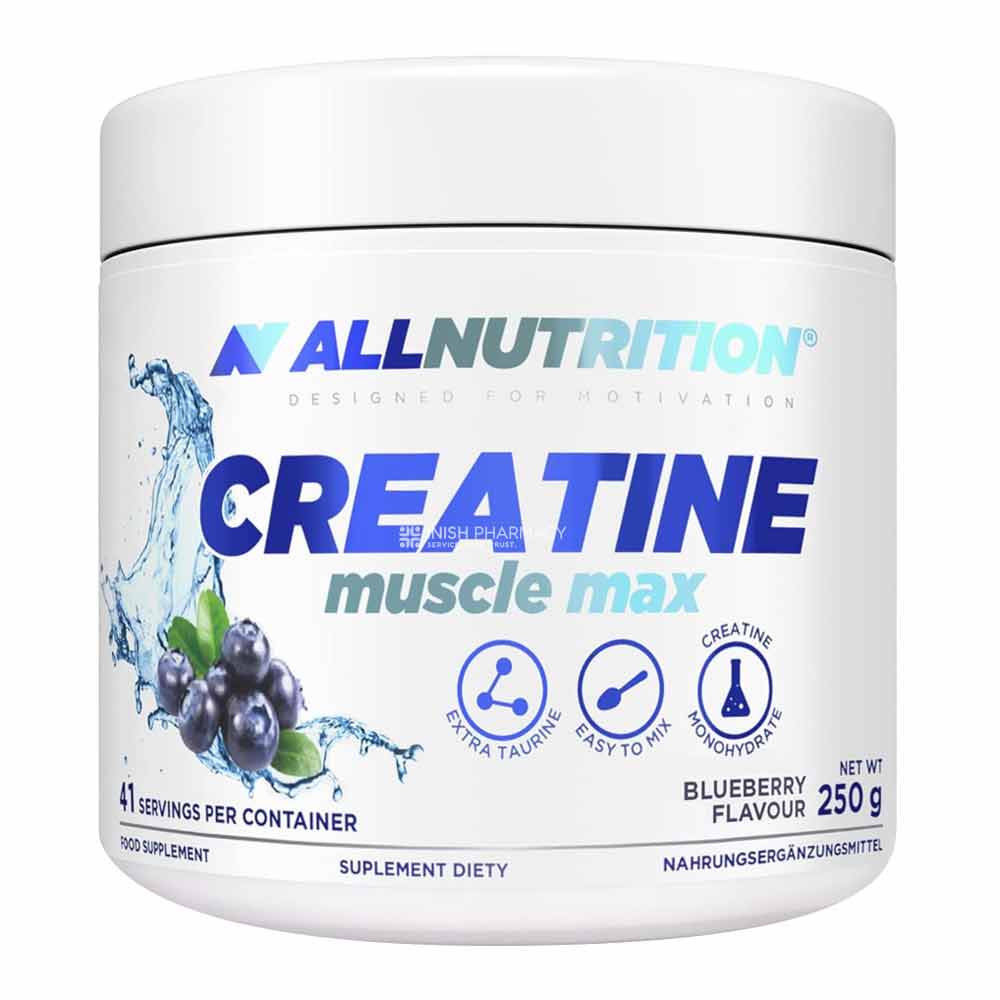All Nutrition Creatine Muscle Max Blueberry 250g