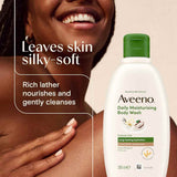 Aveeno Daily Moisturising Body Wash Cocoa Butter Vanilla 300ml