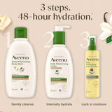 Aveeno Daily Moisturising Body Wash Cocoa Butter Vanilla 300ml