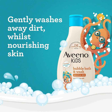 Aveeno Kids Bubble Bath & Wash 400ml