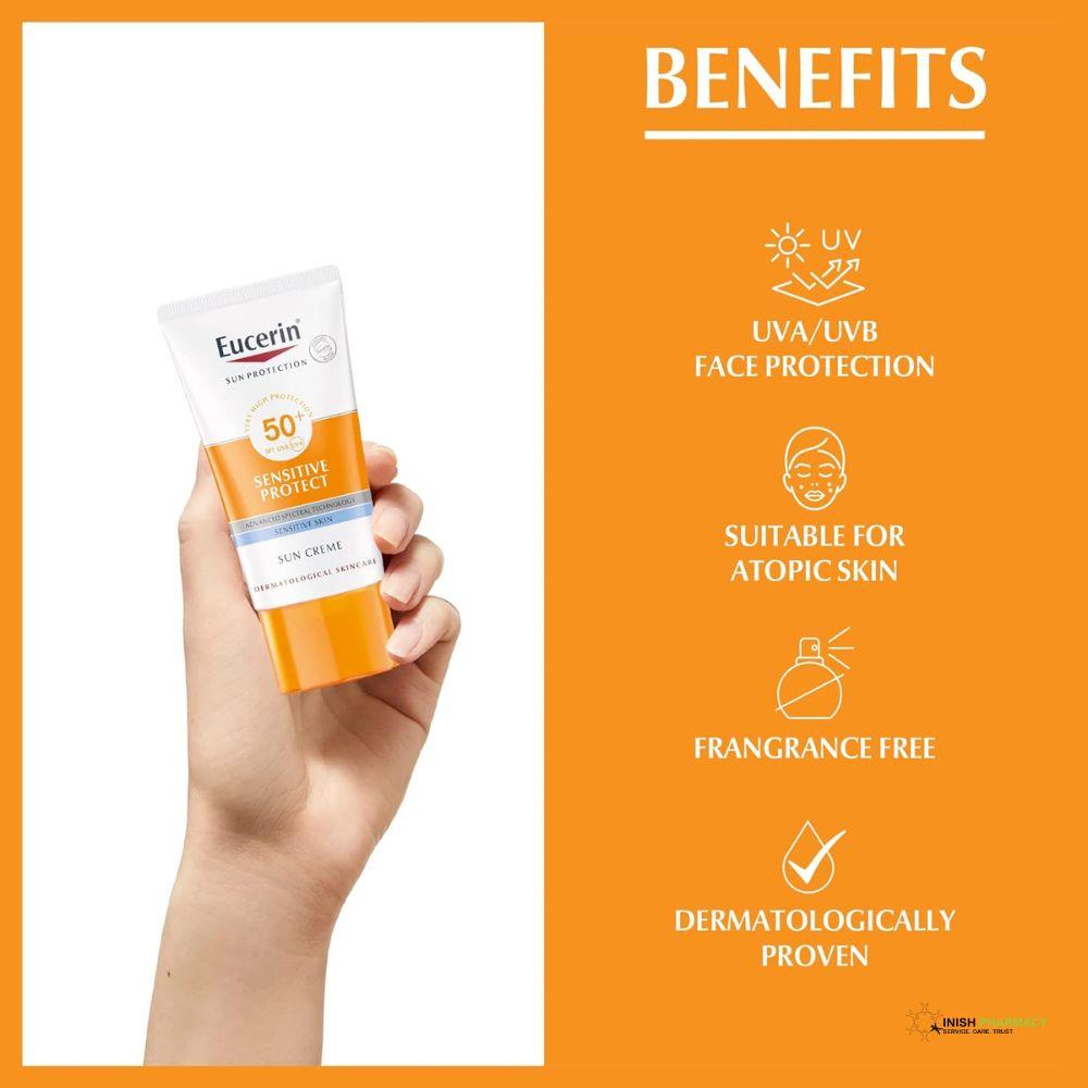 Eucerin Sun Face Creme SPF50 Normal to Dry Skin 50ml