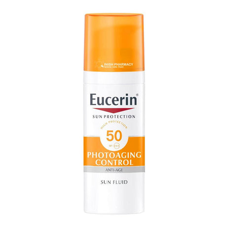 Eucerin Sun Face Anti Ageing Photoaging SPF50 50ml – moisturises skin with SPF protection