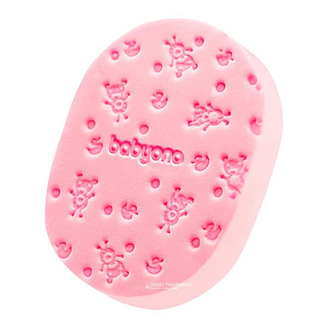 Babyono Delicate Baby Sponge Pink – a gentle, skin-safe essential for baby care
