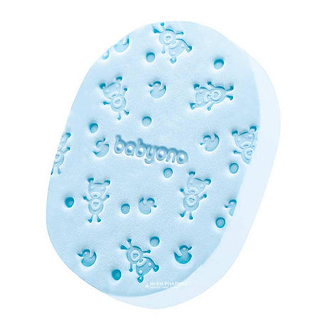 Babyono Delicate Baby Sponge Blue – a gentle, skin-safe essential for baby care