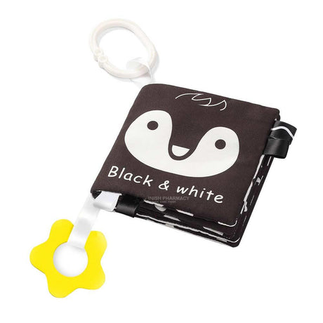 Babyono Black & White First Baby Book – a gentle, skin-safe essential for baby care