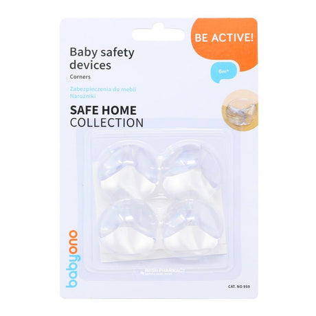 Babyono Baby Safety Device for Corners 4 Pack – a gentle, skin-safe essential for baby care