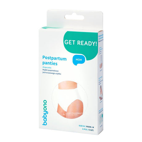 Babyono Womens Disposable Pants 5 Pack- Medium