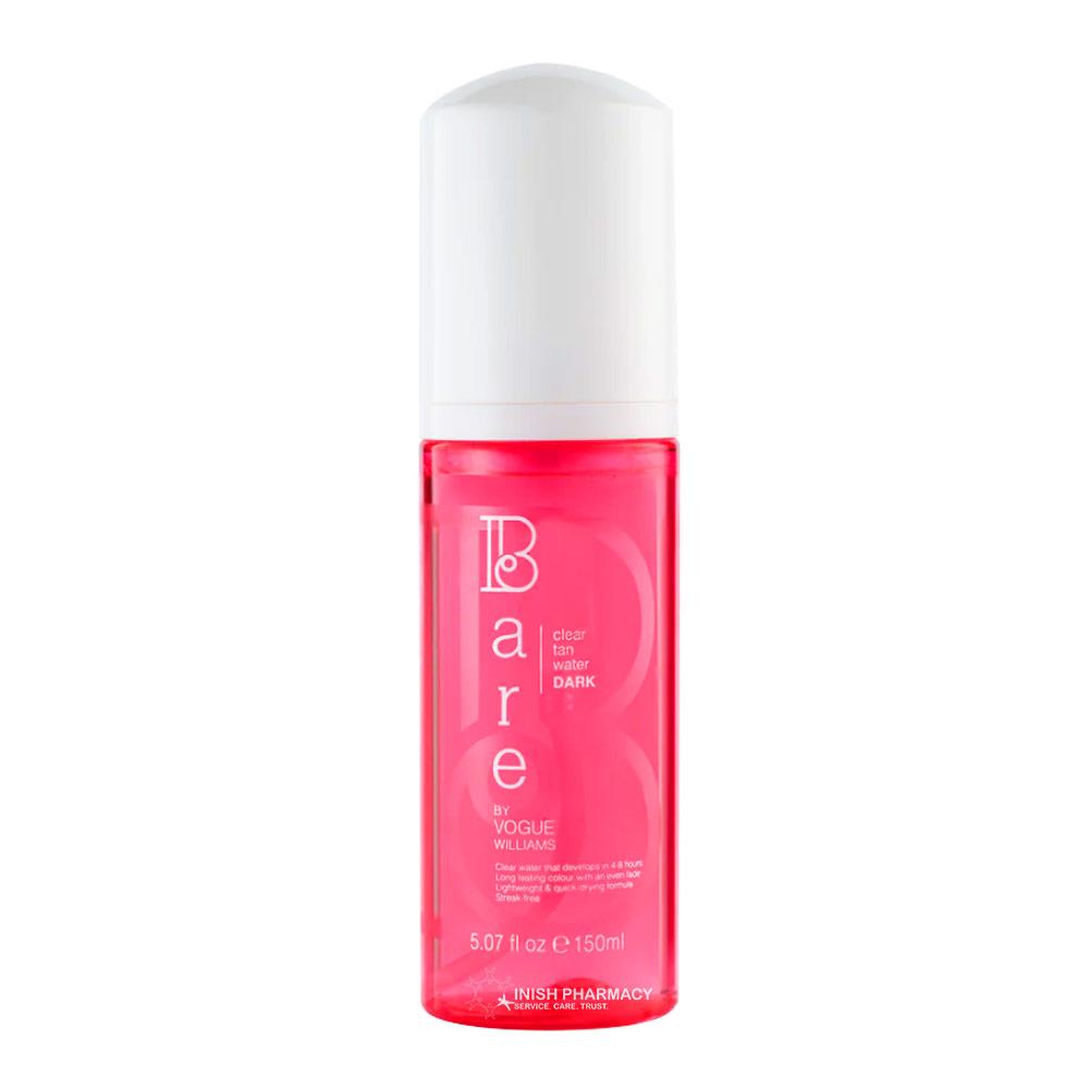 Bare By Vogue Clear Tan Water Dark 150ml