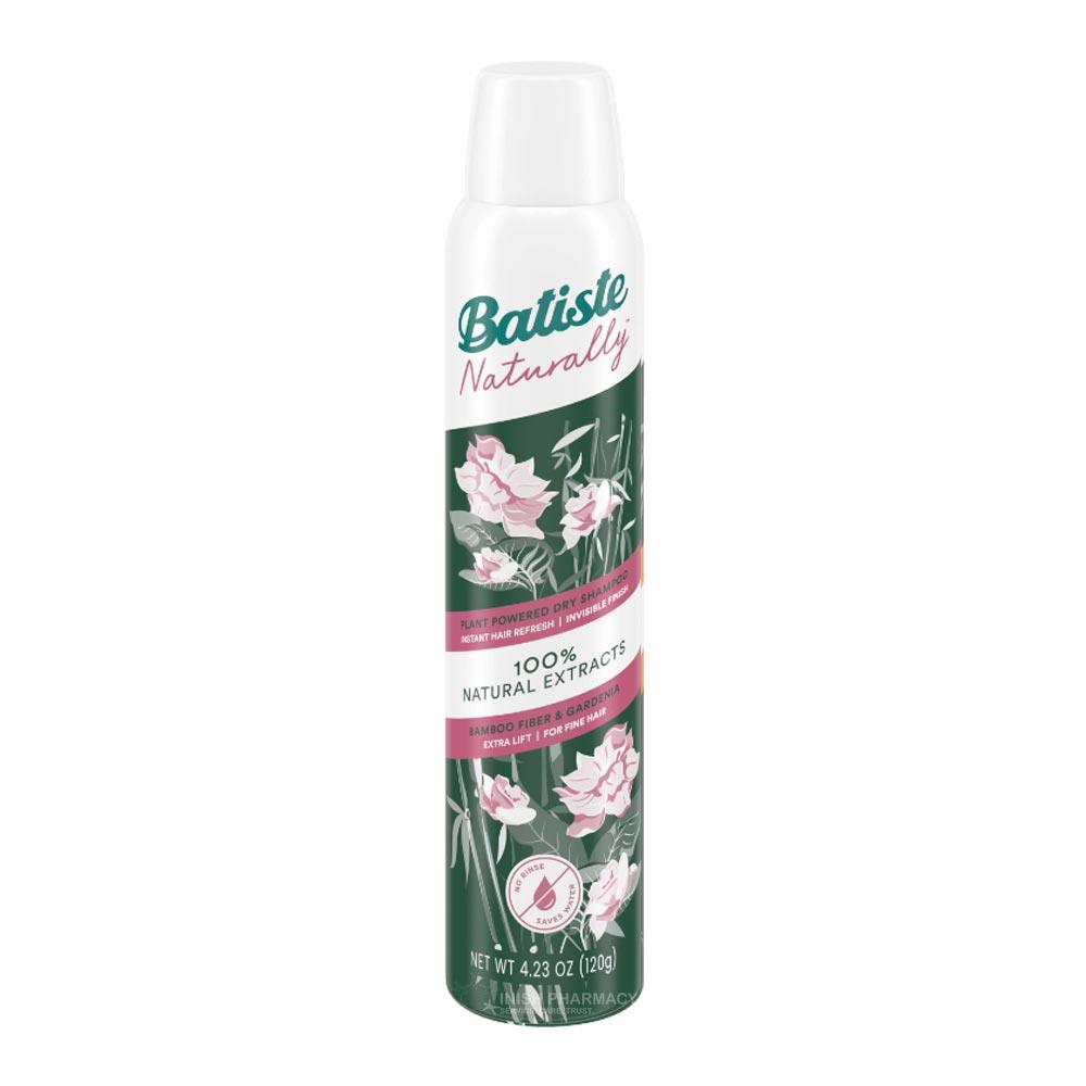 Batiste Naturally Dry Shampoo Bamboo Fibre & Gardenia 200ml