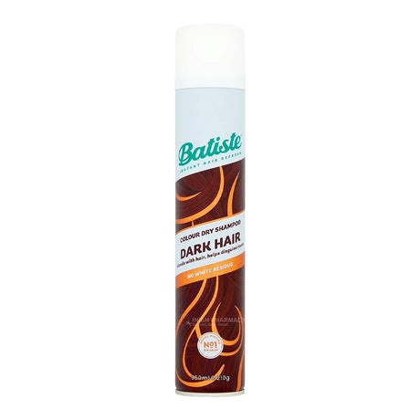 Batiste Colour Dry Shampoo Dark Hair 350ml – refreshes and volumises hair between washes