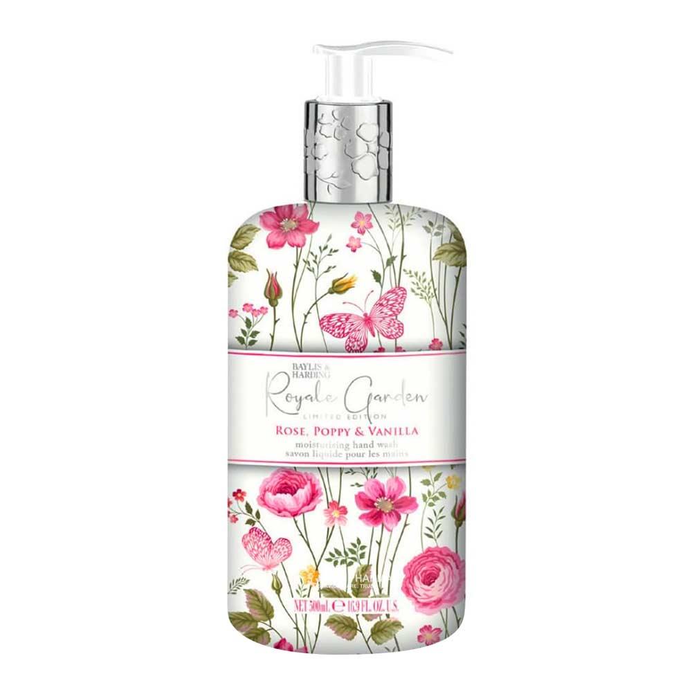 Baylis & Harding Royale Garden Rose Poppy & Vanilla Luxury Hand Wash 500ml