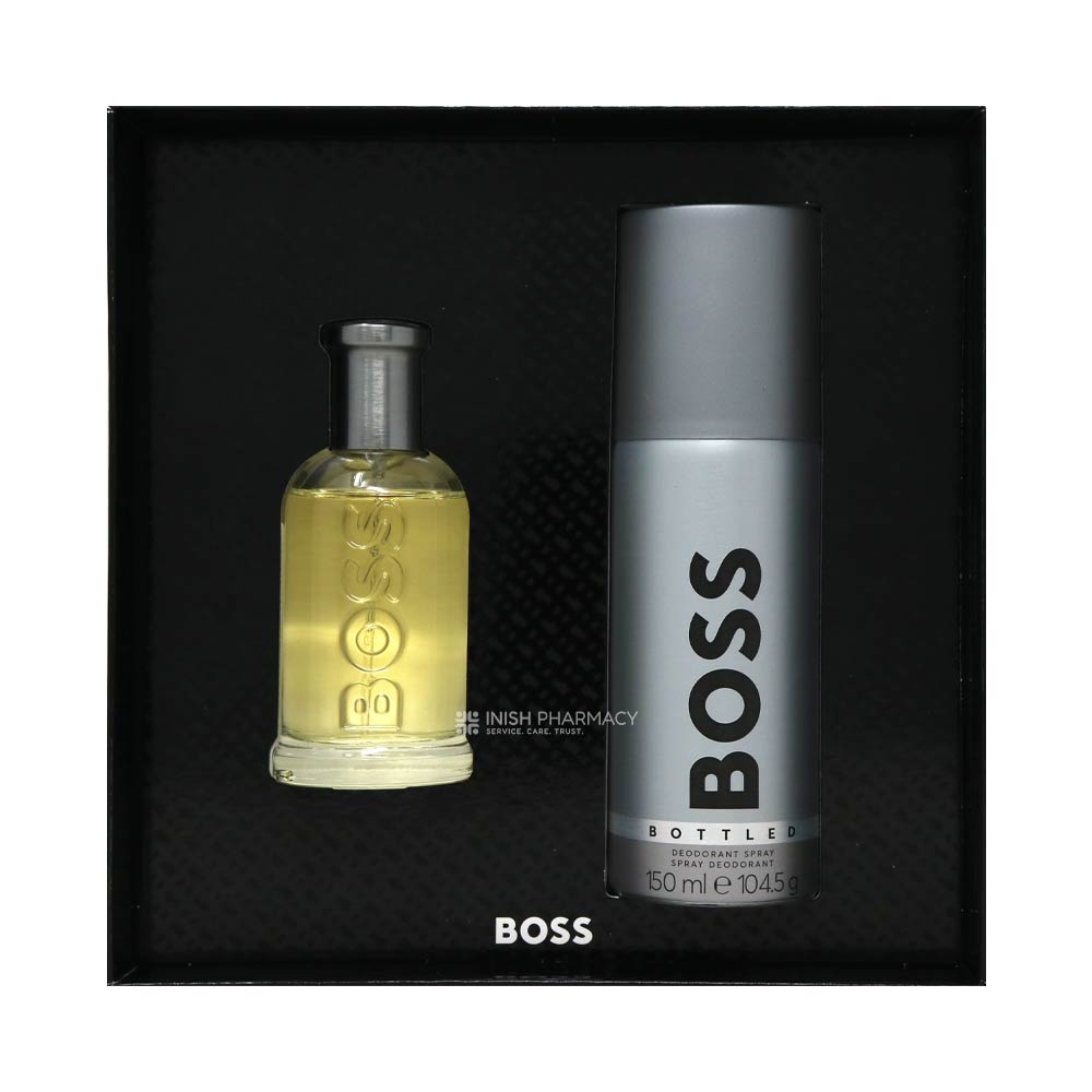Boss Bottled Grey 2 Piece Giftset