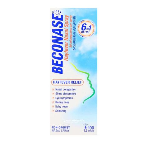 Beconase Hayfever Beclometasone Nasal Spray – provides targeted hayfever and allergy relief