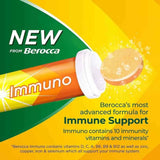 Berocca Immuno Sugar-Free Orange Effervescent Tablets 30 Pack