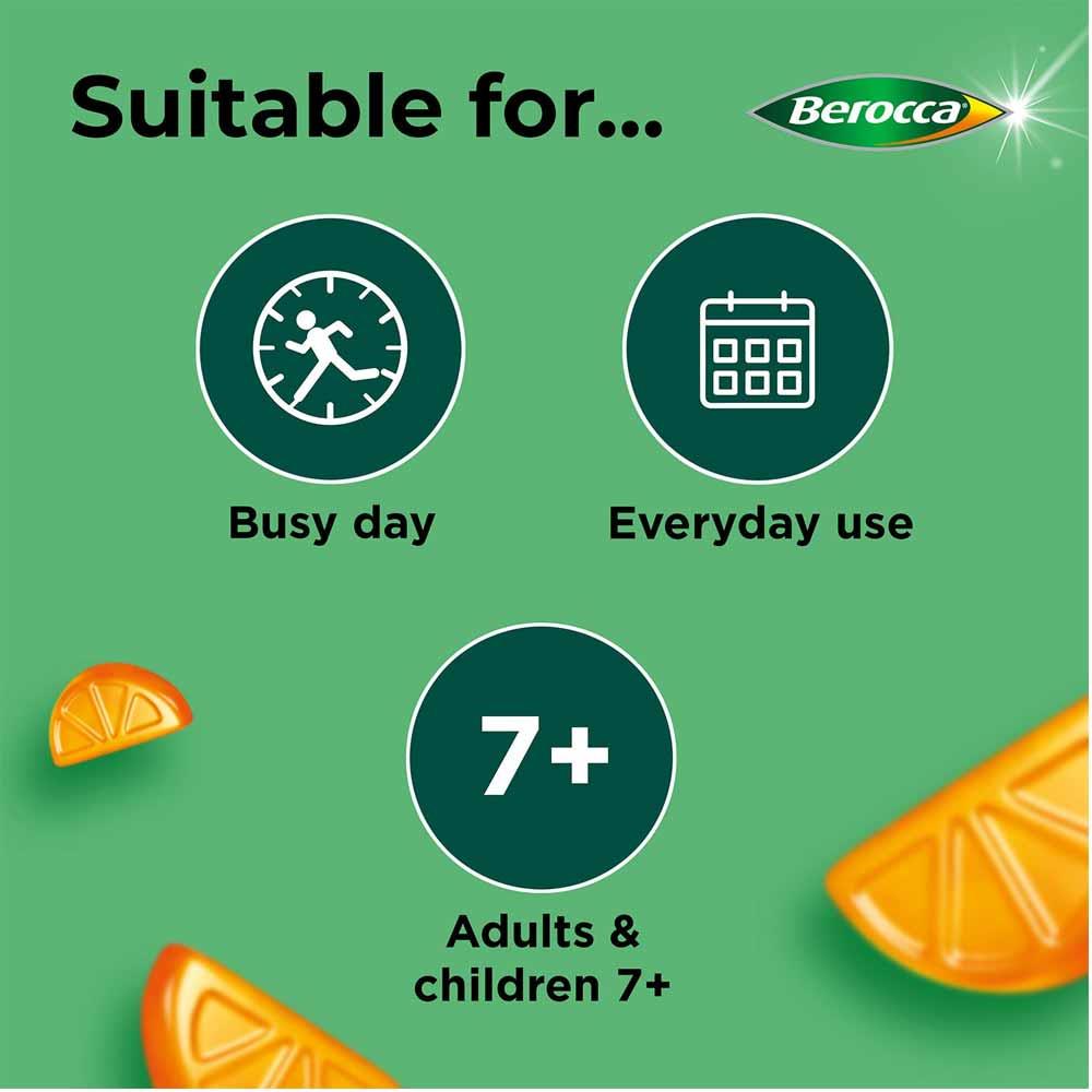 Berocca Immuno Orange Gummies 60 Pack