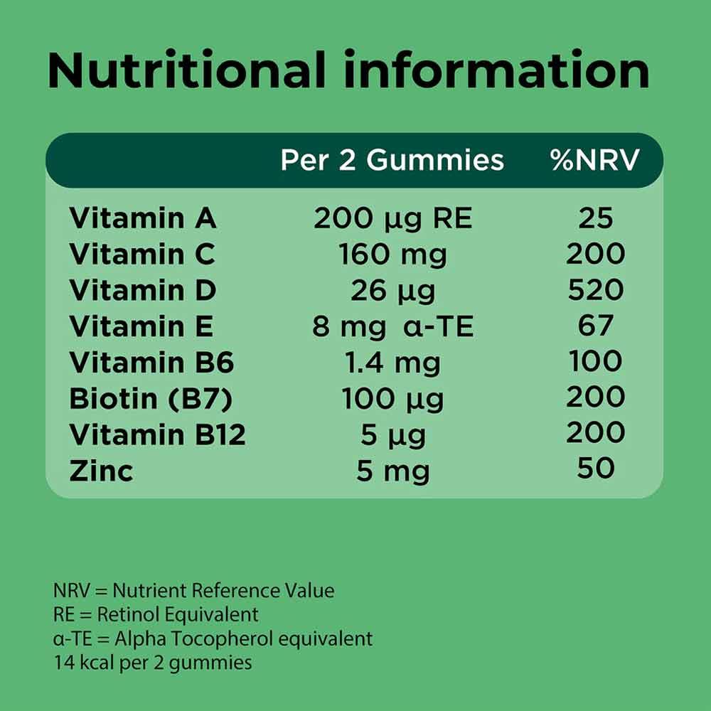 Berocca Immuno Orange Gummies 60 Pack