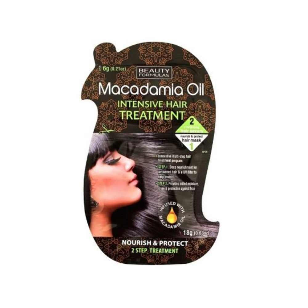 Beauty Formulas Macadamia Oil Intensive Hair Treatment 1 Sachet
