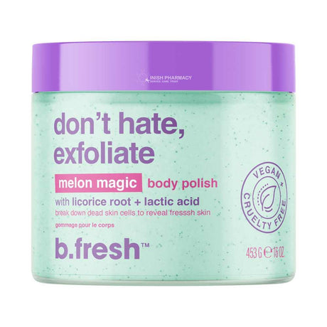 B.Fresh Don't Hate Exfoliate - Body Scrub 200g by Bfresh