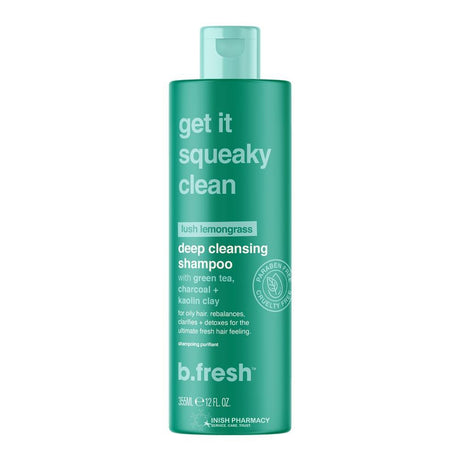 B.Fresh Get It Squeaky Clean - Deep Cleansing Shampoo  355ml – gently cleanses and nourishes all hair types