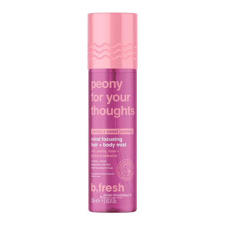 B.Fresh Peony For Your Thoughts - Mind Focusing Hair + Body Mist  221ml from Bfresh