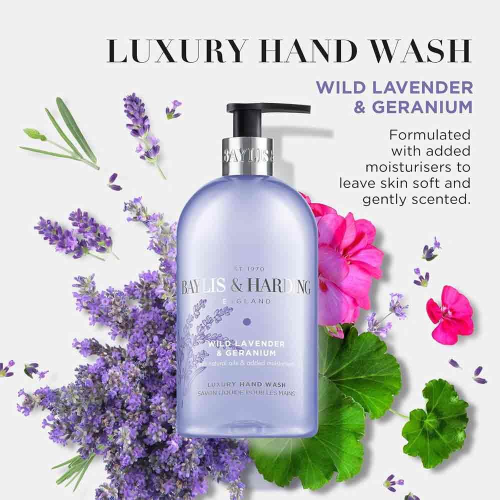 Baylis & Harding Wild Lavender & Geranium Hand Wash 500ml
