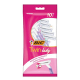 BIC Twin Lady Disposable Razors 10 Pack
