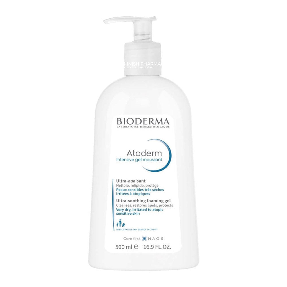 Bioderma Atoderm Intensive Gel Moussant Cleansing Foaming Gel 500ml