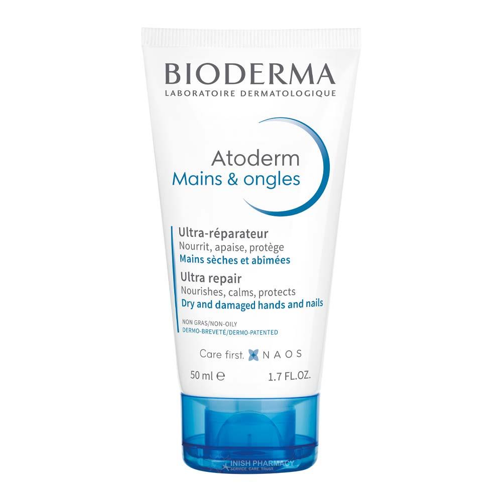 Bioderma Atoderm Ultra Repair Hands & Nails 50ml – dermatologist-developed for healthy skin