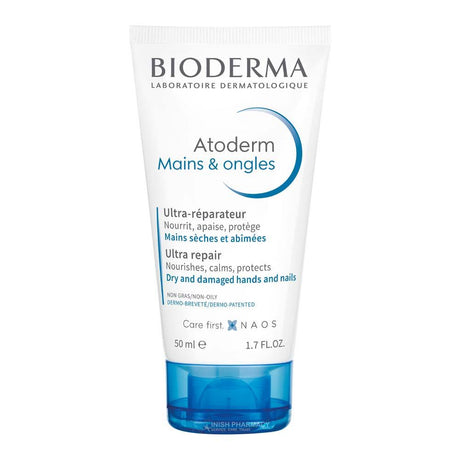 Bioderma Atoderm Ultra Repair Hands & Nails 50ml – dermatologist-developed for healthy skin