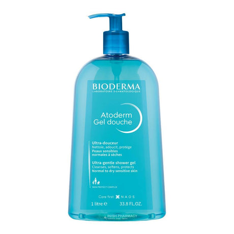 Bioderma Atoderm Gentle Shower Gel 1 Litre – dermatologist-developed for healthy skin