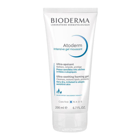 Bioderma Atoderm Ultra Soothing Foaming Gel 200ml – gently cleanses and refreshes skin