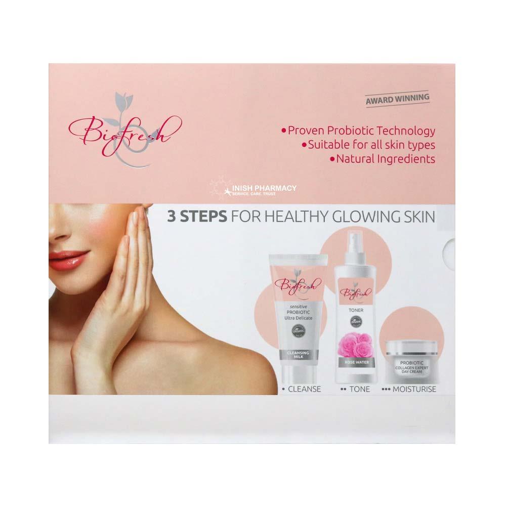 Biofresh Probiotic Healthy Glowing Skin 3 Piece Set