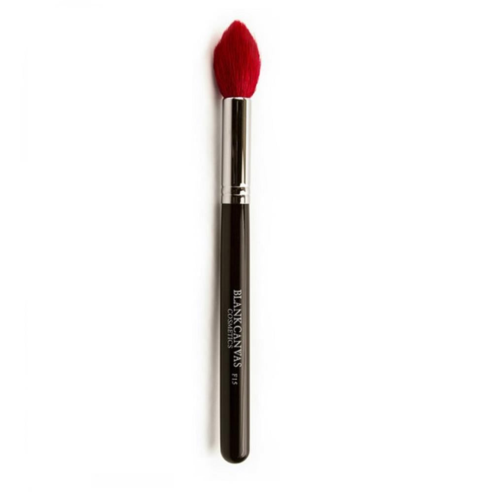 Blank Canvas Cosmetics F15 Tapered Sculpt Brush Red
