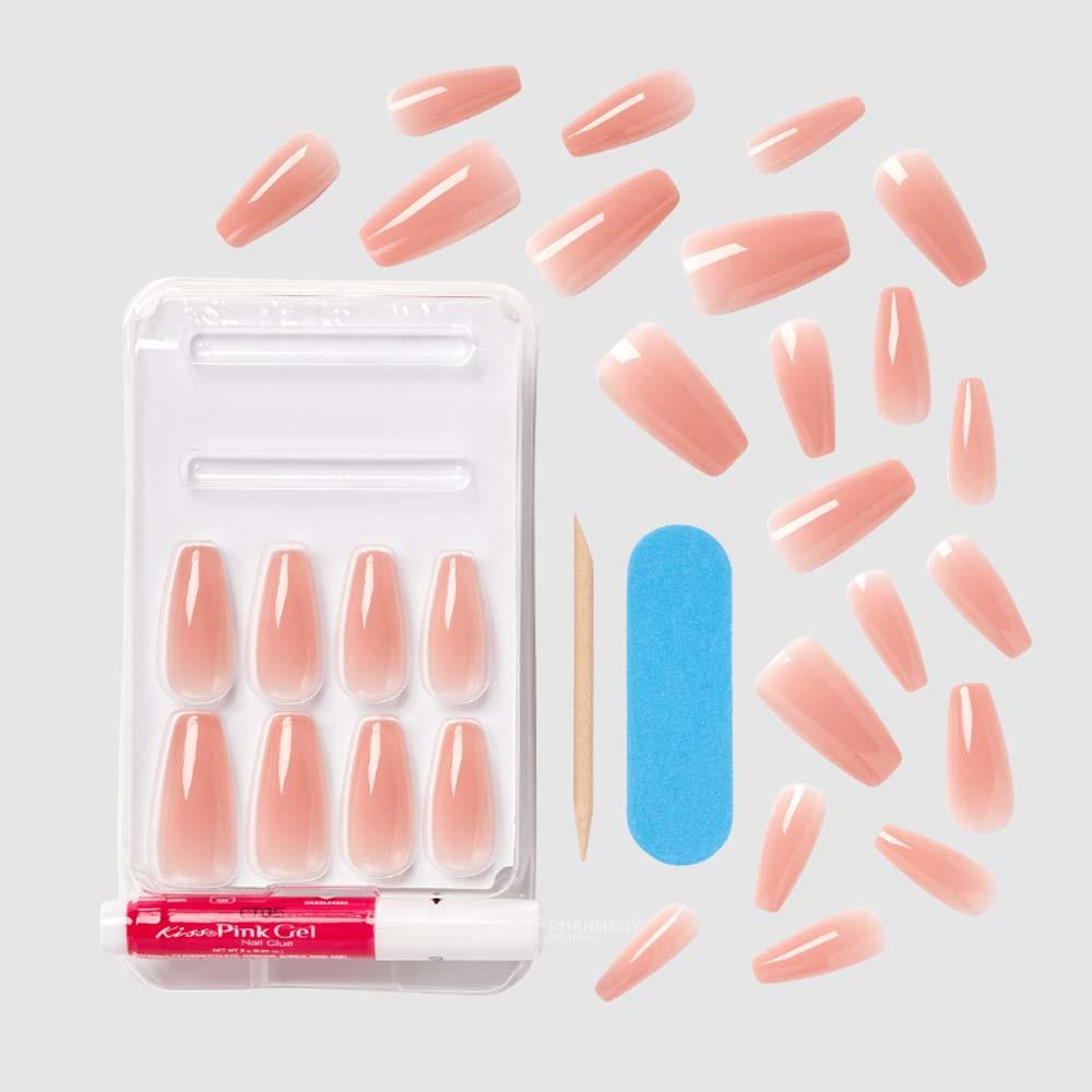 KISS Bare-But-Better Nails - Nude Glow