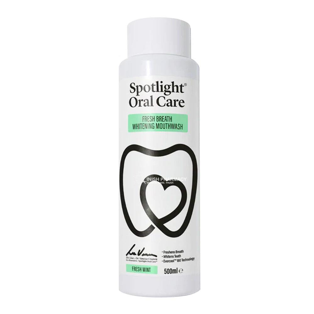 Spotlight Oral Care White Teeth Mouthwash 500ml – freshens breath and supports oral hygiene